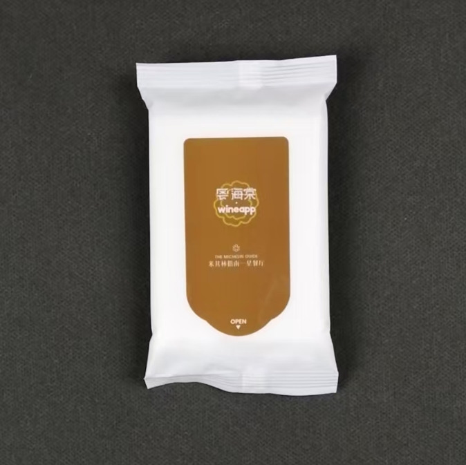 Big Promotion Small Order Custom 5-Pcs Eco-friendly Wet Wipes for Hotel Catering Advertising Exhibitions Weddings 图4