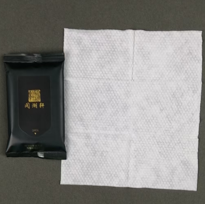 Custom Eco-friendly 5-Pcs Wet Cleansing Wipes for Hotel Catering Advertising Exhibitions Weddings Direct Factory Small Order