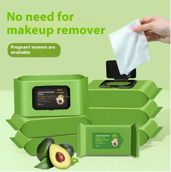 Factory Custom Design Private Label No Irritation 60pcs Makeup Remover Wipes for Eyelid Lip Gloss Makeup Removal 图2