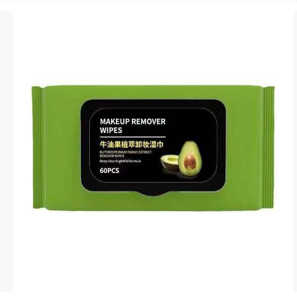 Factory Custom Design Private Label No Irritation 60pcs Makeup Remover Wipes for Eyelid Lip Gloss Makeup Removal 图3