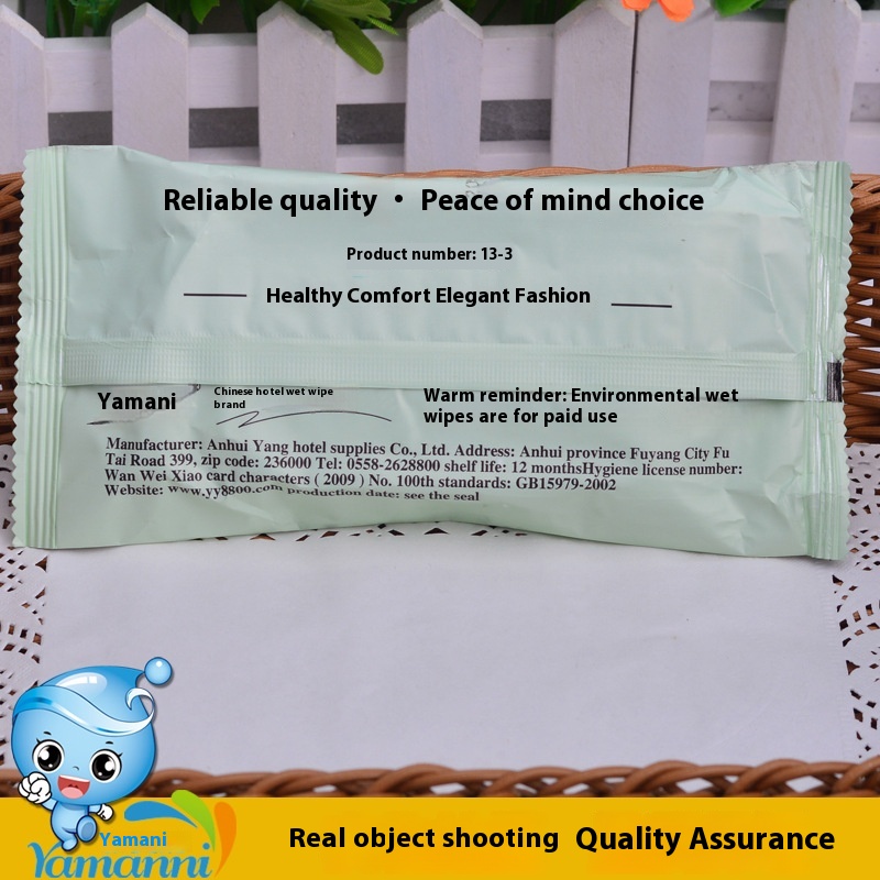 Factory Custom Logo Disposable 25g Pure Cotton Wet Towel for Hotels Restaurants Travel Cleaning Cleansing Wipes 图3