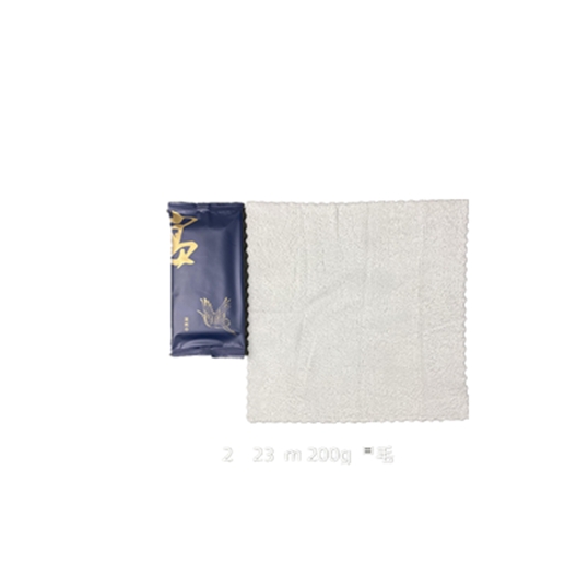 Factory Custom Package 1pc Large Thickened 23x23cm Wet Polyester Towel for Chain Catering for Hot Pot Shops