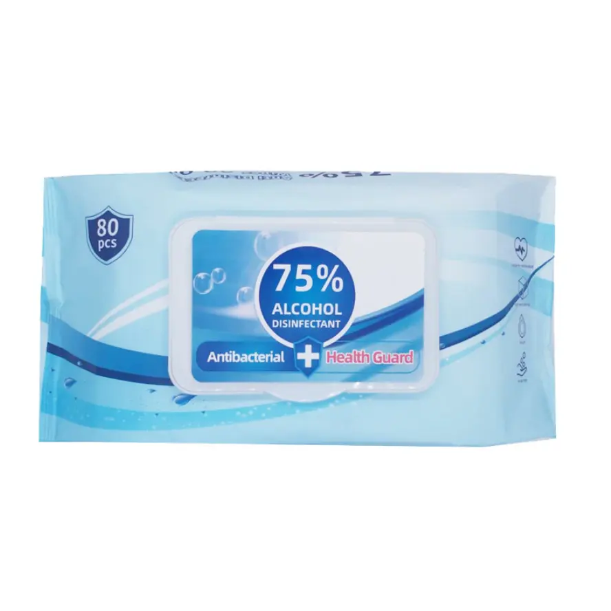 Factory Customized 80-Piece Car Wash Wet Wipes 75% Alcoholic Multi-Purpose for Dashboard Seats & Steering Wheel Detailing 图6