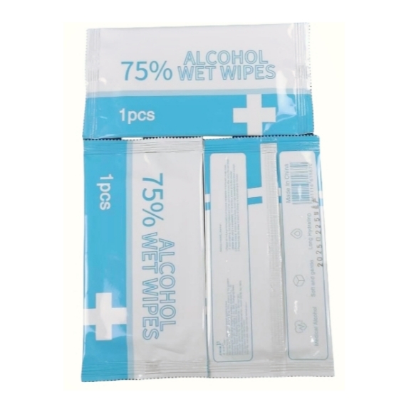 Factory Direct Supply 1 Piece Eco-Friendly 75% Alcohol Wet Wipes for Cars 99.9% Sterilization Rate 图3