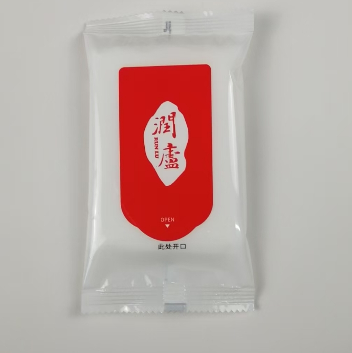 Factory Promotion Small Order Custom 5-Pcs Eco-friendly Wet Wipes for Hotel Catering Advertising Exhibitions Weddings 图5