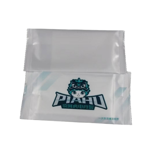 Factory Small Order Customize Logo Printing Commercial Single Piece Wet Wipes for Advertisement Promotion 图5