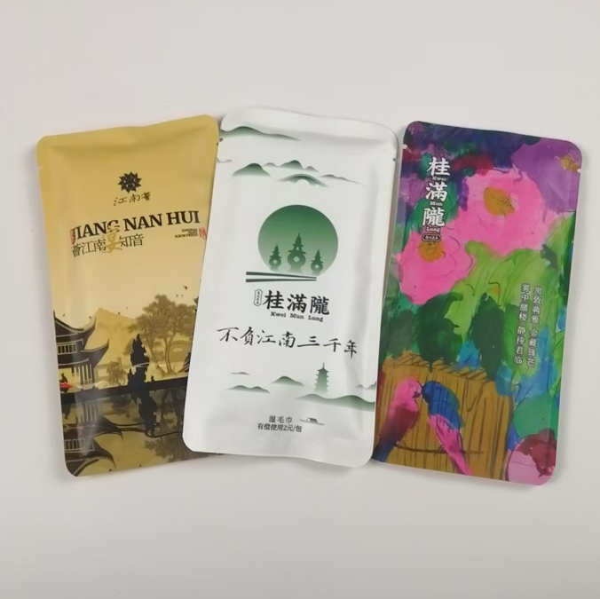 High Performance 8x17cm/customized Cocktail Napkin Wipes Hospitality Wipes Premium Guest Towels 图4