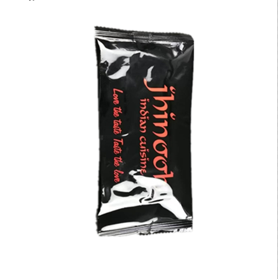 Hot Sale 1pc Large 25x25cm Thickened Wet Towel Factory Custom Logo Made of Polyester for Chain Catering & Hot Pot Shops