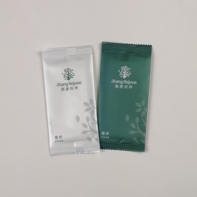 Hot Sale Factory Customize Logo Printing Small Order Advertisement Single Piece Wet Wipes for Commercial Promotion 图2