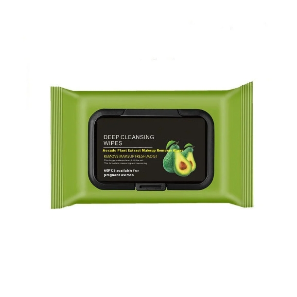 OEM Factory Custom Logo 60pcs Wet Wipes Non-Woven Makeup Remover for Face Eyelid Mouth-Feminine Makeup Removal 图3