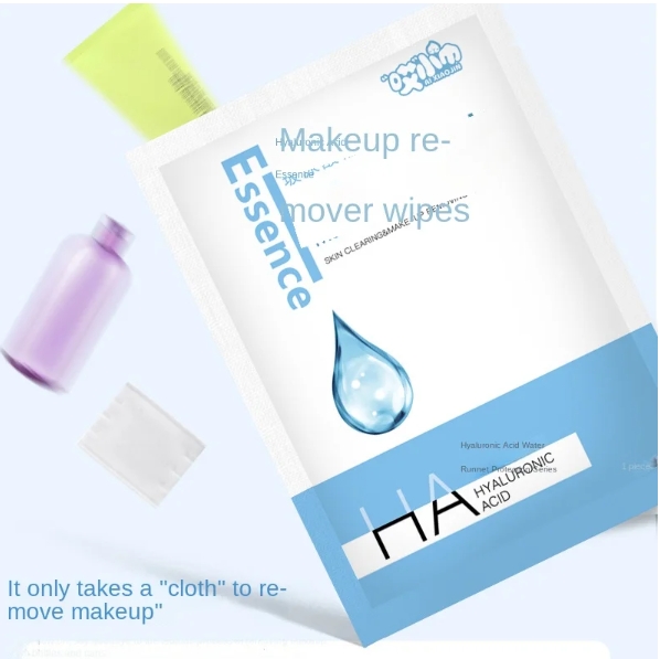 OEM Factory Custom Logo Moisturize Cleansing Facial 30pcs Per Box Makeup Remover Wipes for Remove Eye Shadow Powder Lip Gloss 图3