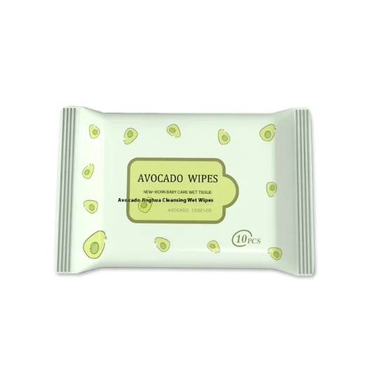 OEM Factory Price Custom 10 Pcs Soft Eco-Friendly Baby Wet Wipes for Infants Non-Irritating for Hand Mouth Nose Care 图3