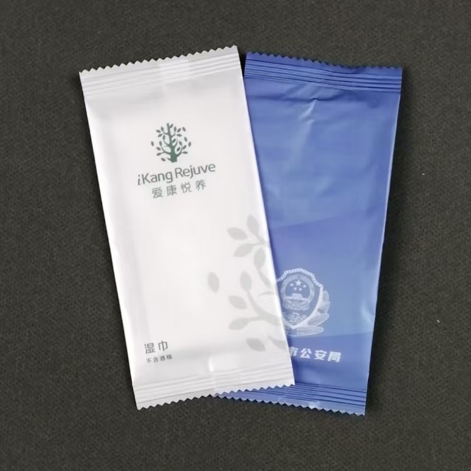OEM Factory Small Order Custom Digital Printing Logo Eco-Friendly Single Piece Wet Wipes for Commercial Advertisement 图2