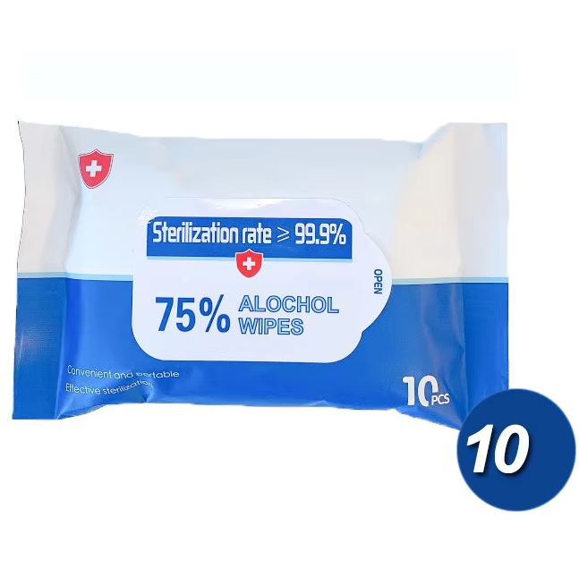 Preferential Price Hand Sanitizing Wipe Phone Cleaning Wipe 75% Alcoholic Camping Sanitizing Wipe 图5