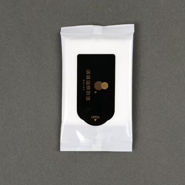 Promotion Custom Logo Small Order 3-Pcs Eco-friendly Wet Wipes for Hotel Catering Advertising Exhibitions Weddings
