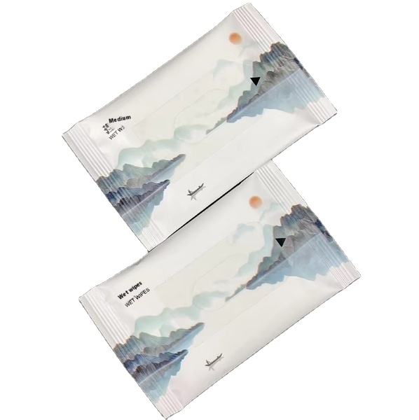 Wholesale 30x30cm Customized Disposable Polyester Wet Wipes Quick-Dry Hotel Towel for Hotels 图3